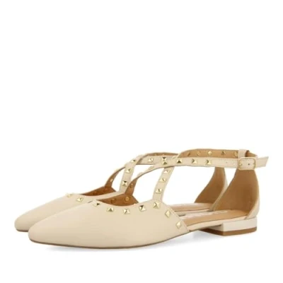 Imagen de Gioseppo Garcon Bailarinas con hebilla, Mujer, Talla: 35, Off white Zapatos