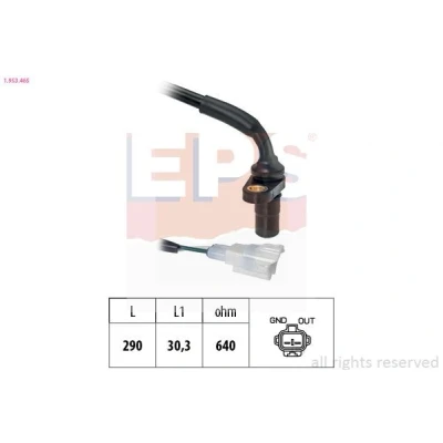 Imagen de FACET 9.0465 Sensor de revoluciones, control del motor Made in Italy OE Equivalent