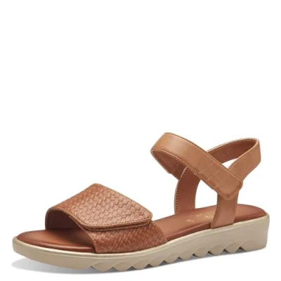 Imagen de Jana Softline 8 28265 42 300 Tan Sandalia Plana Cómodo Calzado Multiuso Diario Festivo Elegante, Mujer, marrón, 38 EU Ancho