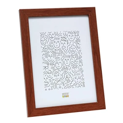 Imagen de Deknudt Frames S44CH3 18.0X24.0 Marco de Fotos (Madera, Fino, 27,2 x 21,2 1,33 cm), Color marrón Claro
