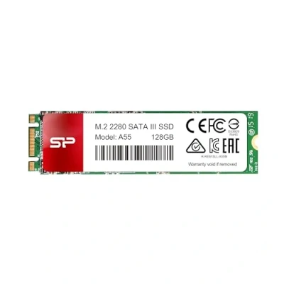 Imagen de Silicon Power SSD Disco Duro Solido Interno Ace A55 M.2 2280 (3D NAND Flash) 128 GB SATA III 6 Gbit/s