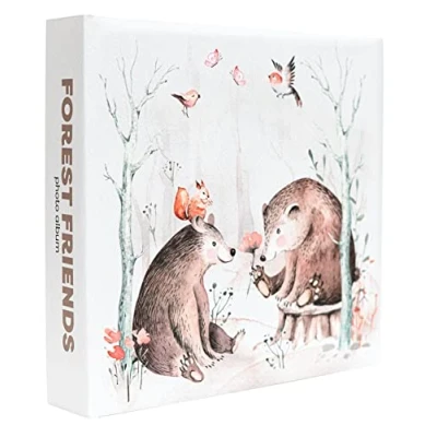 Imagen de Grupo Erik Album fotos Forest Friends 10 x 15 cm con 200 bolsillos de tapa dura 22.5 22 Producto licencia oficial