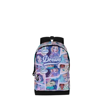Imagen de Karactermania Mochila escolar para niños, Talla: One Size, Disney princess multicolour