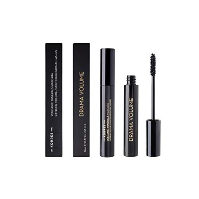 Imagen de Korres Black Volcanic Minerals Drama Volume Mascara,01 Black, 1 unidad (1 x 11 ml)
