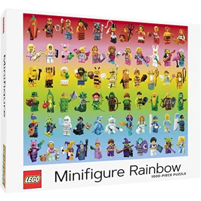 Imagen de Lego Minifigure Rainbow Puzzle 1000+ (4013116 214382)
