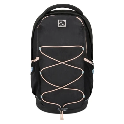 Imagen de audetic AERO Mochila escolar para niños, Talla: One Size, Schwarz/rosa