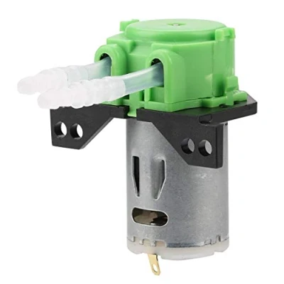 Imagen de FTVOGUE Bomba Peristáltica DC12V / 24v Dosificadora DIY Cabeza de Tubo Peristáltico Para el Laboratorio Análisis Químico Químico(Green 3 * 5)