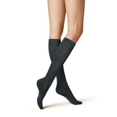 Imagen de Kunert Fly&amp;Care Ksd Calcetines Altos de Punto para Mujer, Azul Marino Oscuro, 37 38