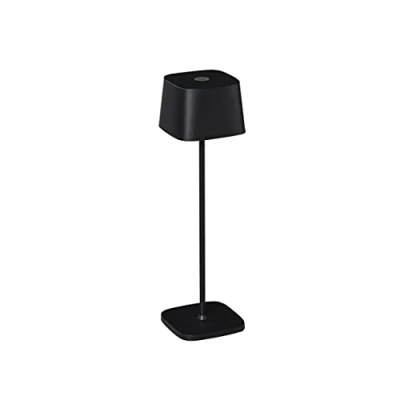 Imagen de Konstsmide Capri Iluminación de Mesa para Exteriores, Negro, 10 x 36 cm