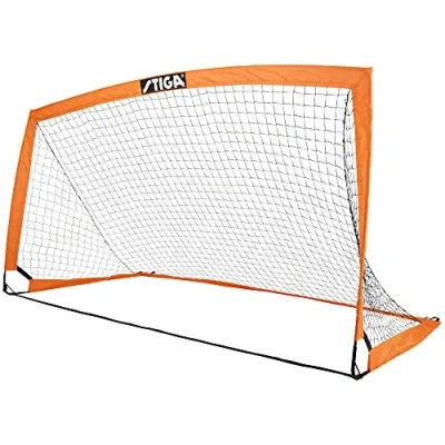 Imagen de STIGA Match L Portería de fútbol, Naranja/Negro, 270 x 150 cm