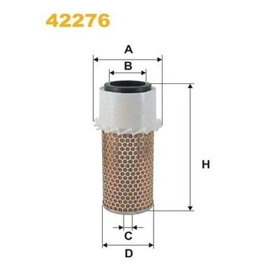 Imagen de Filtro de aire WIX FILTERS 42276