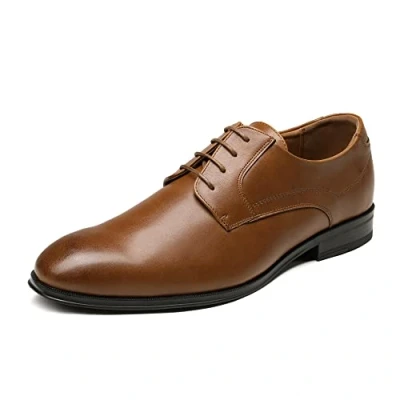 Imagen de Bruno Marc Zapatos de Vestir Oxfords Cordones Zapatillas Clásicas Formales Derby para Hombre MARRÓN SBOX229M E Talla 40 (EUR)