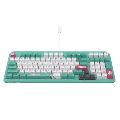 Imagen de ASUS TUF Gaming K3 Gen II Hatsune Miku Edition Tastatur 97 Tasten (90MP0460 BKDA30)