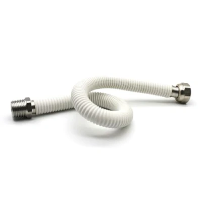 Imagen de DOJA Barcelona Latiguillos Extensible Gas M H 1/2 500 850mm Pack 1 Latiguillo Natural, de Butano/Propano para Estufa, calentador Agua, Secador