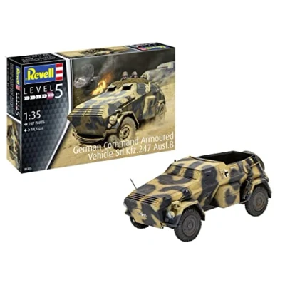 Imagen de Revell Maqueta German Command Armoured Vehicle Sd.Kfz.247 Ausf.B