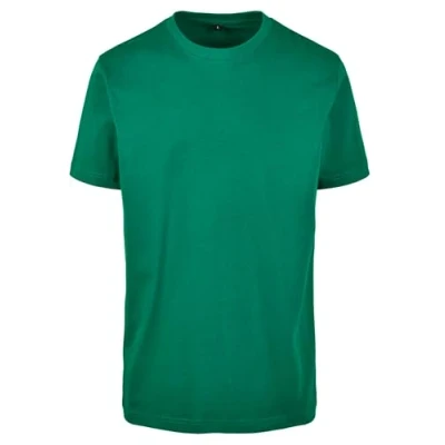 Imagen de Build Your Brand T Shirt Round Neck Camiseta, Hombre, forest green, S