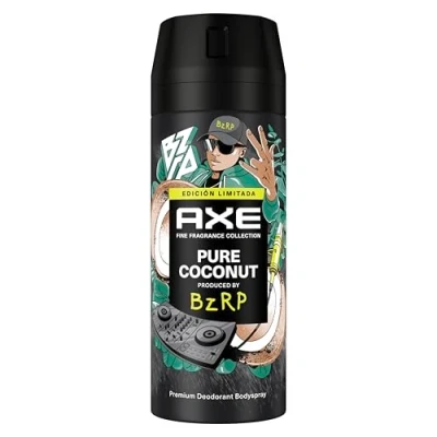 Imagen de AXE Desodorante Aerosol Bizarrap Collection Pure Coconut, 150 ml