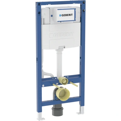 Imagen de Geberit Bastidor Duofix Para Inodoro Suspendido, 112 Cm, Con Cisterna Empotrada Sigma 12 Sin Barreras (111.350.00.5)