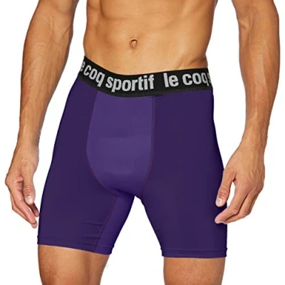 Imagen de Le coq Sportif Training Smartlayer Short M Pantalón Corto, Hombre, Violet, XL