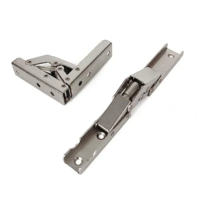 Imagen de Bisagra plegable de 90 grados YIDELAI elástica acero inoxidable Accesorios para puertas armarios Soporte estantes pared
