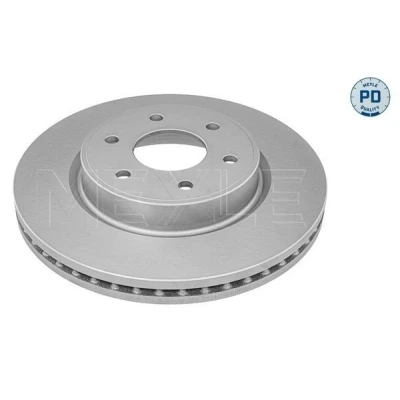 Imagen de MEYLE 36 83 521 0046/PD Disco de freno Eje delantero 296 28 6 114,3 ventilado revestido altamente carbonizado NISSAN: NP300 Navara Pick up