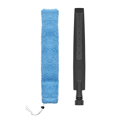 Imagen de Polti Vaporetto PAEU0401 Accesorio Lanza Plana con 2 Fundas para Limpiar Espacios Estrechos como Radiadores, Persianas, Contraventanas