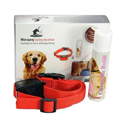 Imagen de Collar de ladrido citronela automático para Perros, [Incluye Spray citronela] adiestramiento Perro en Aerosol