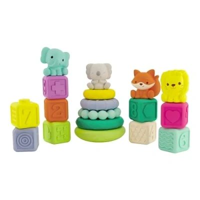 Imagen de Infantino Stacking Rings, Baby Toy, Multicolor (315222 02)