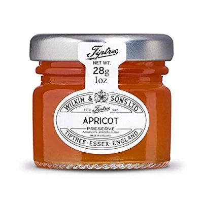 Imagen de Tiptree Apricot Preserve Portions Pots Pack Size = 72x28g