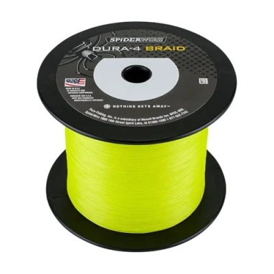 Imagen de SpiderWire Dura 4 Yellow Línea Trenzada 0.12mm/10.5kg (1800m) Hilo trenzado