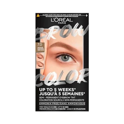 Imagen de L&#039;Oréal Paris Brow Color Tinte De Cejas Semipermanente, 7.0 Dark Blond