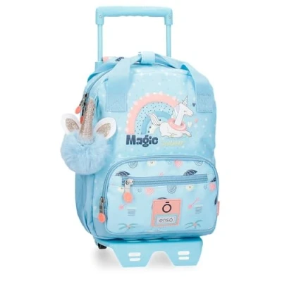 Imagen de Enso Magic Summer Mochila con Carro Azul 23x28x10 cms Poliéster