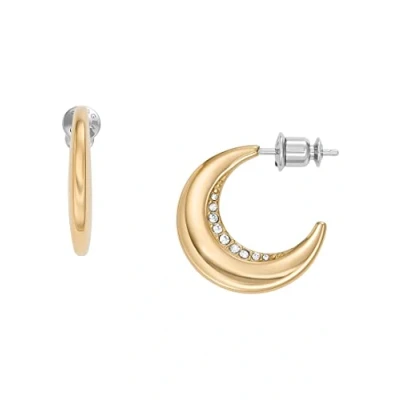 Imagen de SKAGEN Pendientes para Mujer en Acero Inoxidable o Semipreciosos con Cierre Posterior de Pasador, Tono Oro y Plata