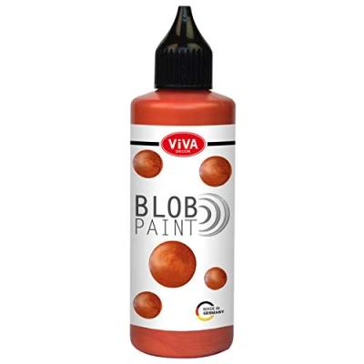 Imagen de Viva Decor Blob Paint, 90 ml, metalizado/purpurina, cobre metálico