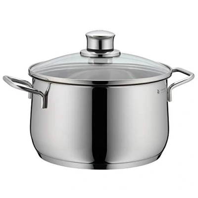 Imagen de WMF Diadem Plus Olla Baja 20 cm, Acero inoxidable Cromargan 18/10 Pulido