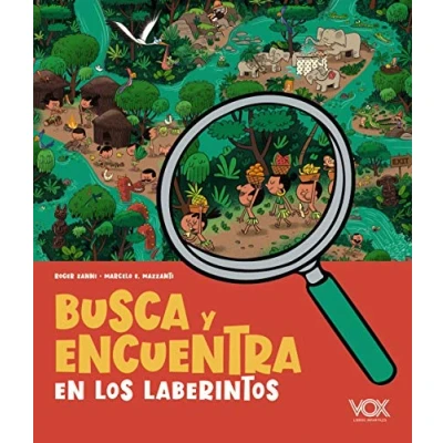 Imagen de Busca y encuentra en los laberintos (VOX Infantil / Juvenil Castellano A partir de 5/6 años Juguemos a...)