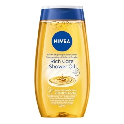 Imagen de NIVEA Aceite de ducha natural con vitaminas 200 ml