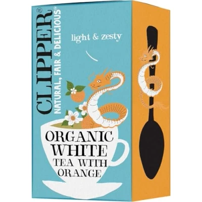 Imagen de TÉ BLANCO NARANJA BIO (20 x 1,7 g) CLIPPER