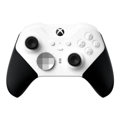 Imagen de Mando Xbox Microsoft Elite V2 Core, Bluetooth + Cable USB C, Blanco