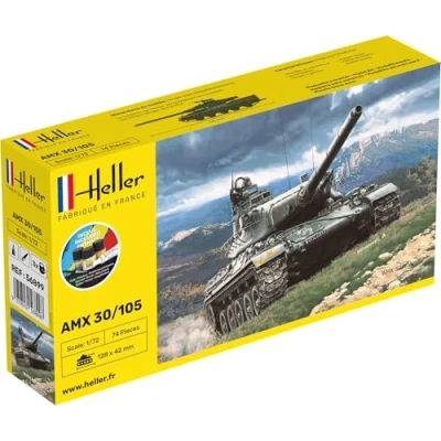 Imagen de Heller 56899 AMX 30/105 Juego de construcción maquetas, color gris
