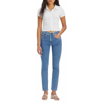 Imagen de Levi&#039;s 724 High Rise Straight, Vaqueros Mujer, Beach Break Stone, 27W / 30L