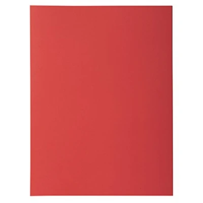 Imagen de Exacompta 218012E Lote de 50 Subcarpetas Rock&quot;S 220 con Solapa, Color Rojo