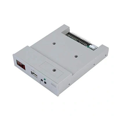 Imagen de ASHATA Unidad de Disquete, Emulador USB para Equipo Industrial Disquetera Externa (FAT32,1.44MB,99 Carpetas,34 Clavijas)
