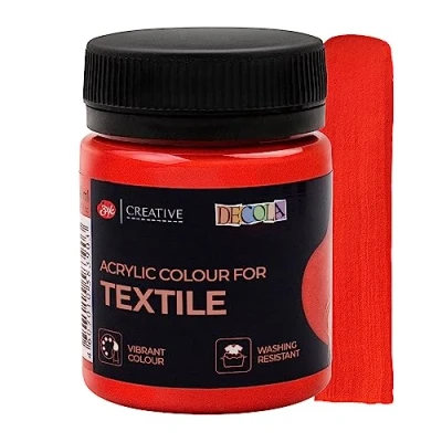 Imagen de Pintura Textil Clásica Roja 50ml Colores Con Alta Pigmentación Hecho Por Nevskaya Palitra