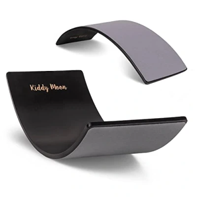 Imagen de KiddyMoon Tabla De Equilibro Para Niños Montessori BB 001, Negro