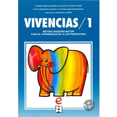 Imagen de Vivencias 1. Método sensoriomotor para el aprendizaje de la lectoescritura (4 años): 9 (Lectura y escritura)