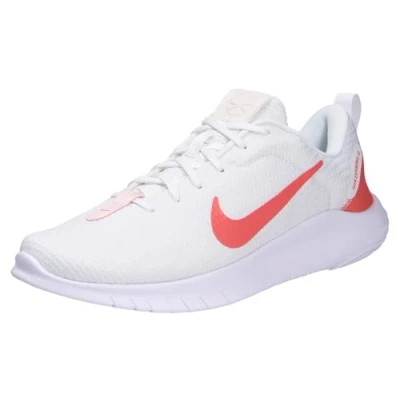 Imagen de Nike Performance FLEX Experience RN 12 Zapatillas de entrenamiento, Mujer, Talla: 40, White/magic ember Zapatos
