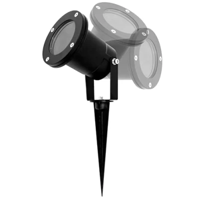 Imagen de EDO, focos exterior jardin HORTUS negro GU10, luces led jardin, iluminacion luz exterior, de lampara ajustableEDO777112