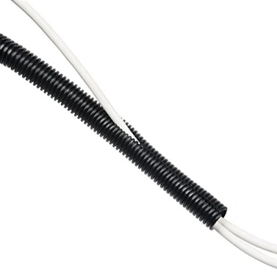 Imagen de D Line CTT1.1/25B, Tubo flexible de plástico corrugado para cables eléctricos 25mm Diámetro x 1.1m longitud Nero