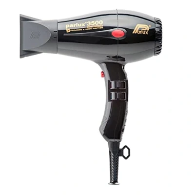 Imagen de Parlux 3500 Supercompact, Secador de Pelo, Edición Cerámica y Iónica, 2000 W, Negro